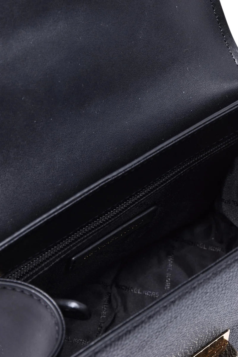 Serena Leather Bag - Black