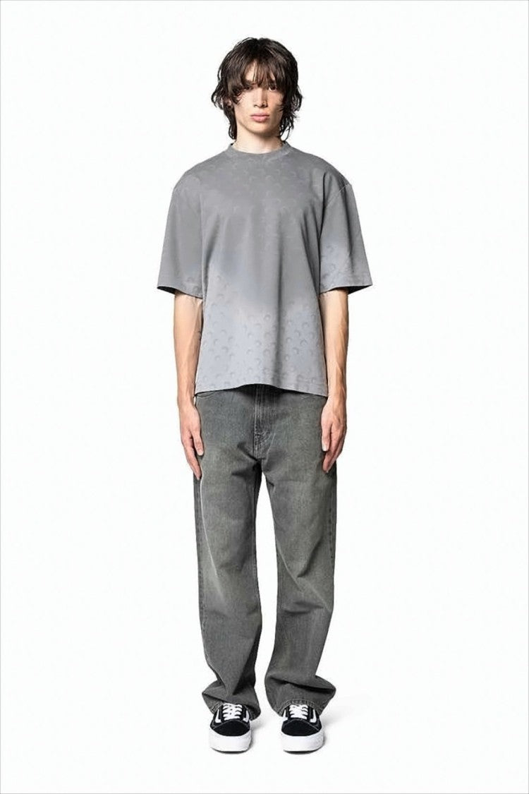 Relaxed Fit Denim Pants with Subtle Stitching Details