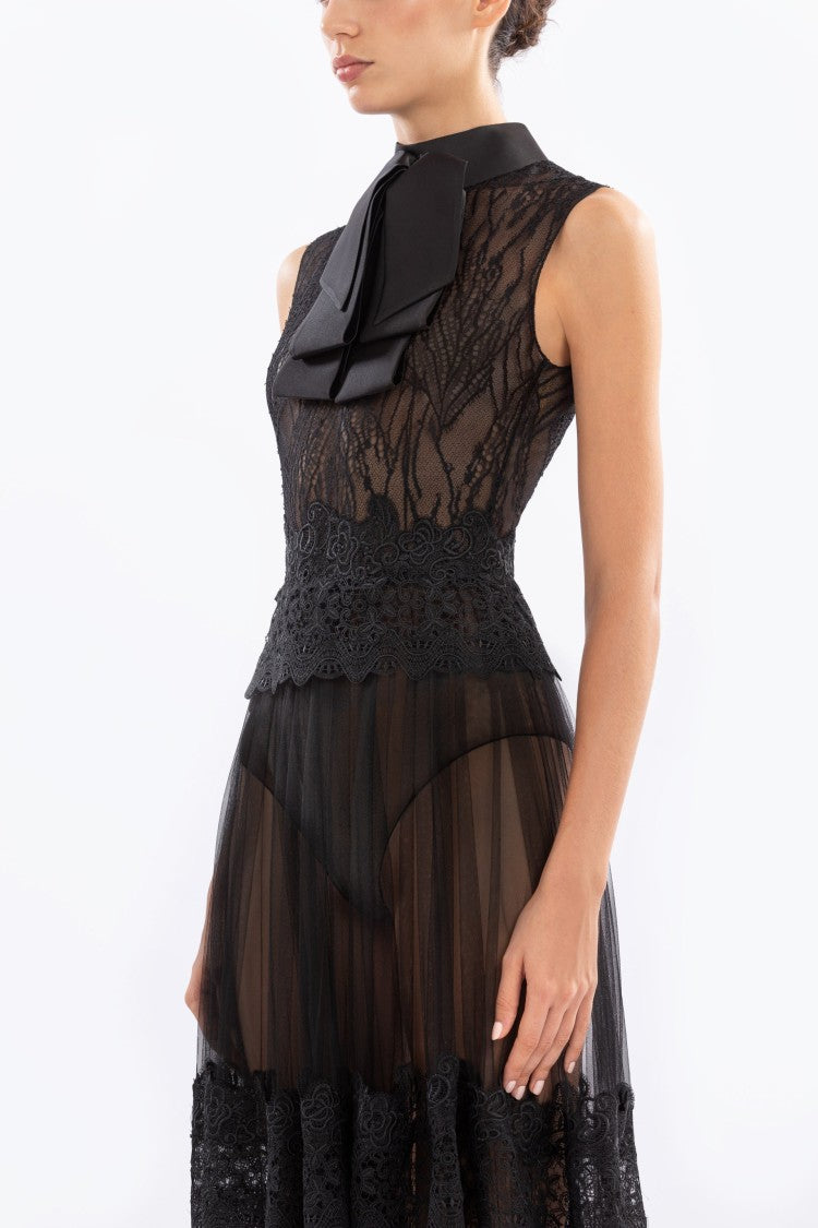 Lace Long Dress