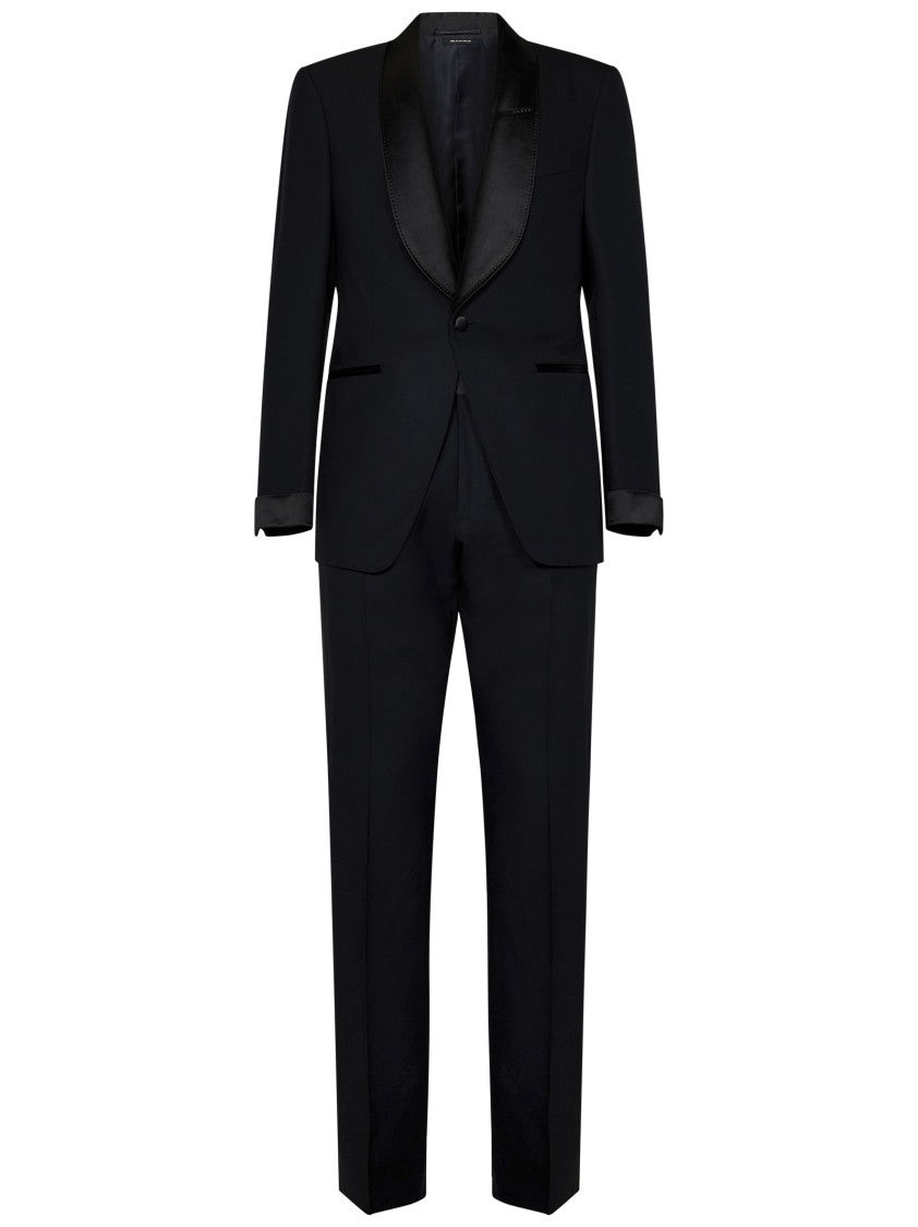 Blue Tuxedo Suit