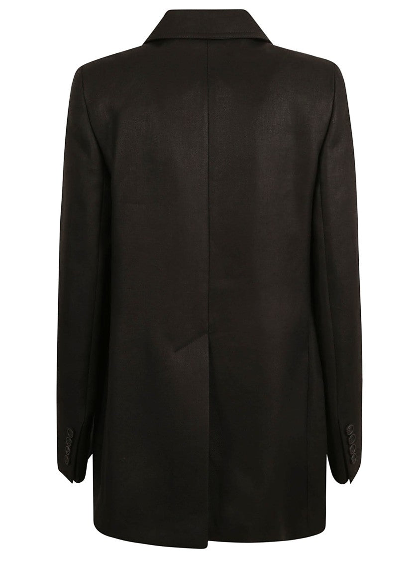 Tailored Black Jacket With Classic Lapel