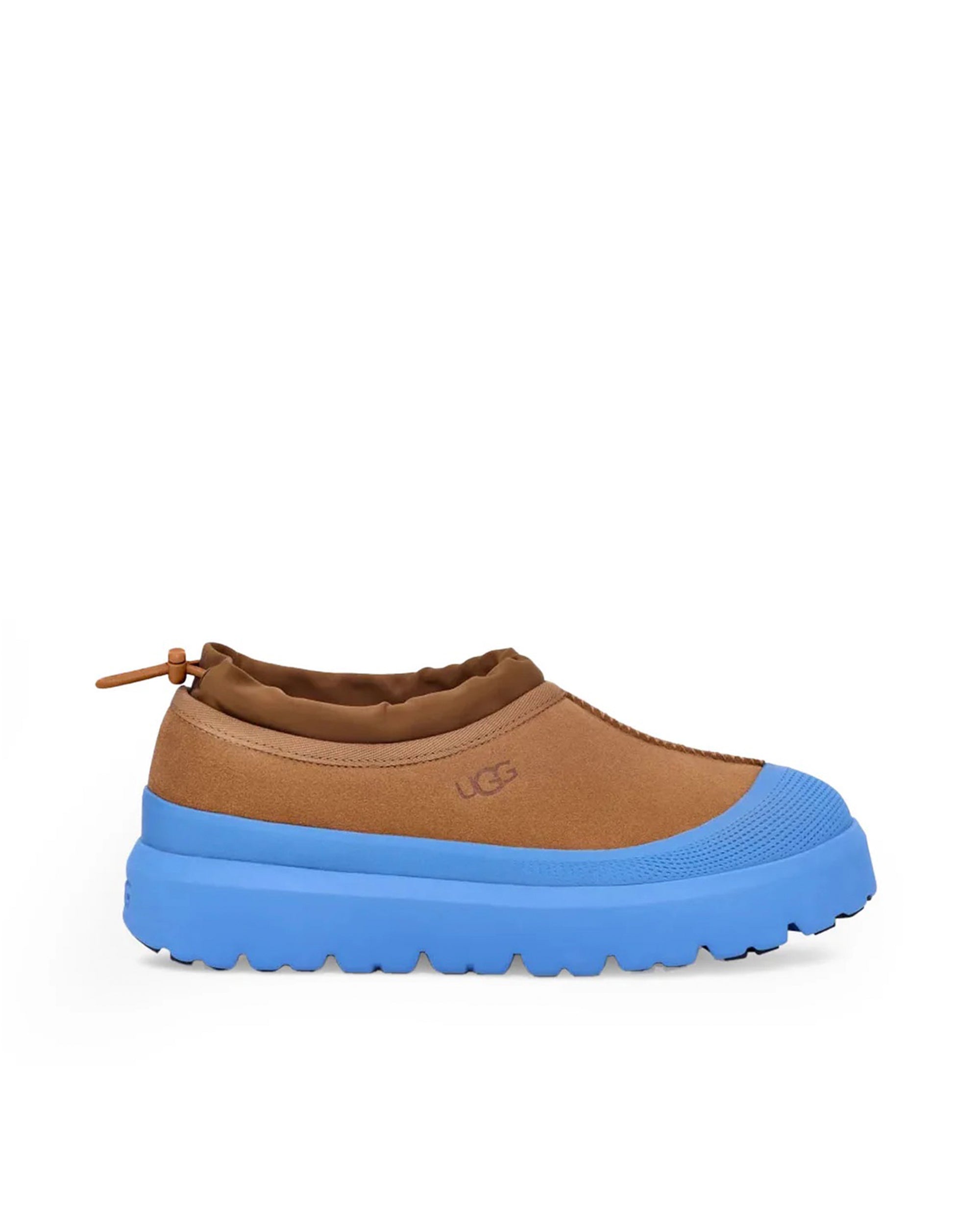 Weatherproof Chestnut Suede Sneakers with Enhanced Traction