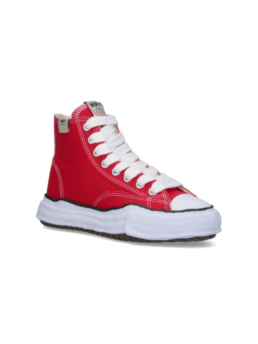 Low-Top Sneakers With Minimalistic Design