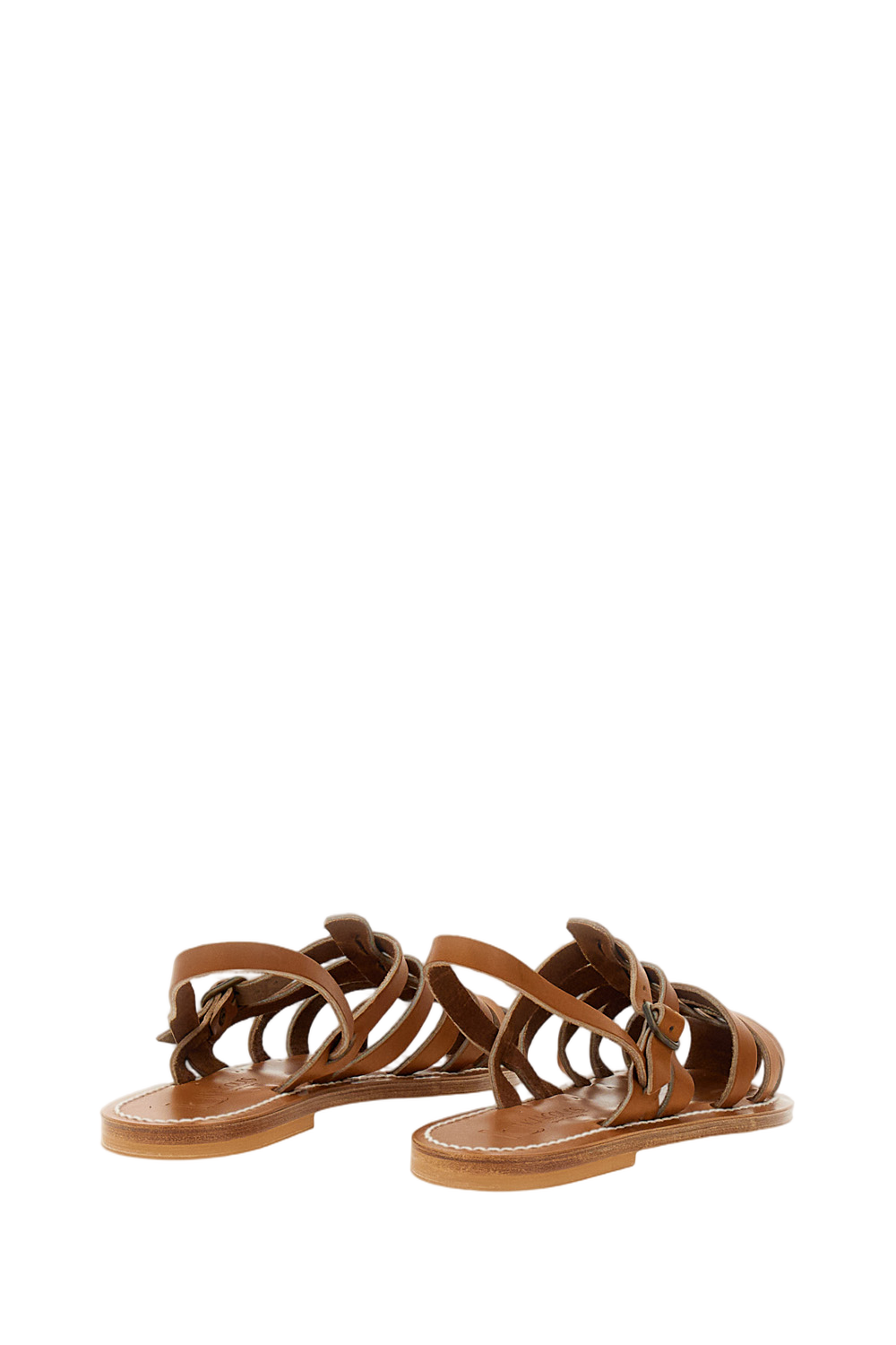 Brown Picte Cage Sandals