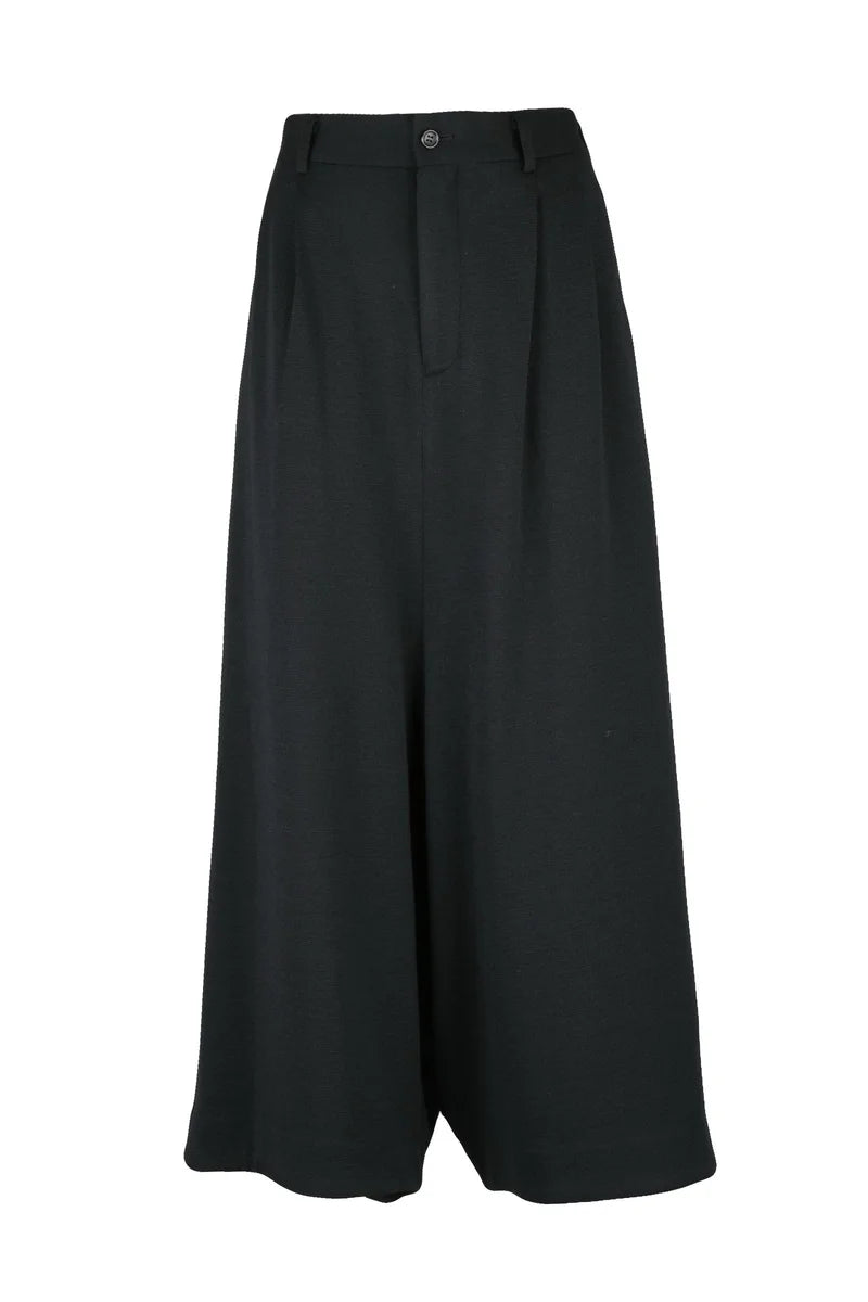 Wool Culottes - Black