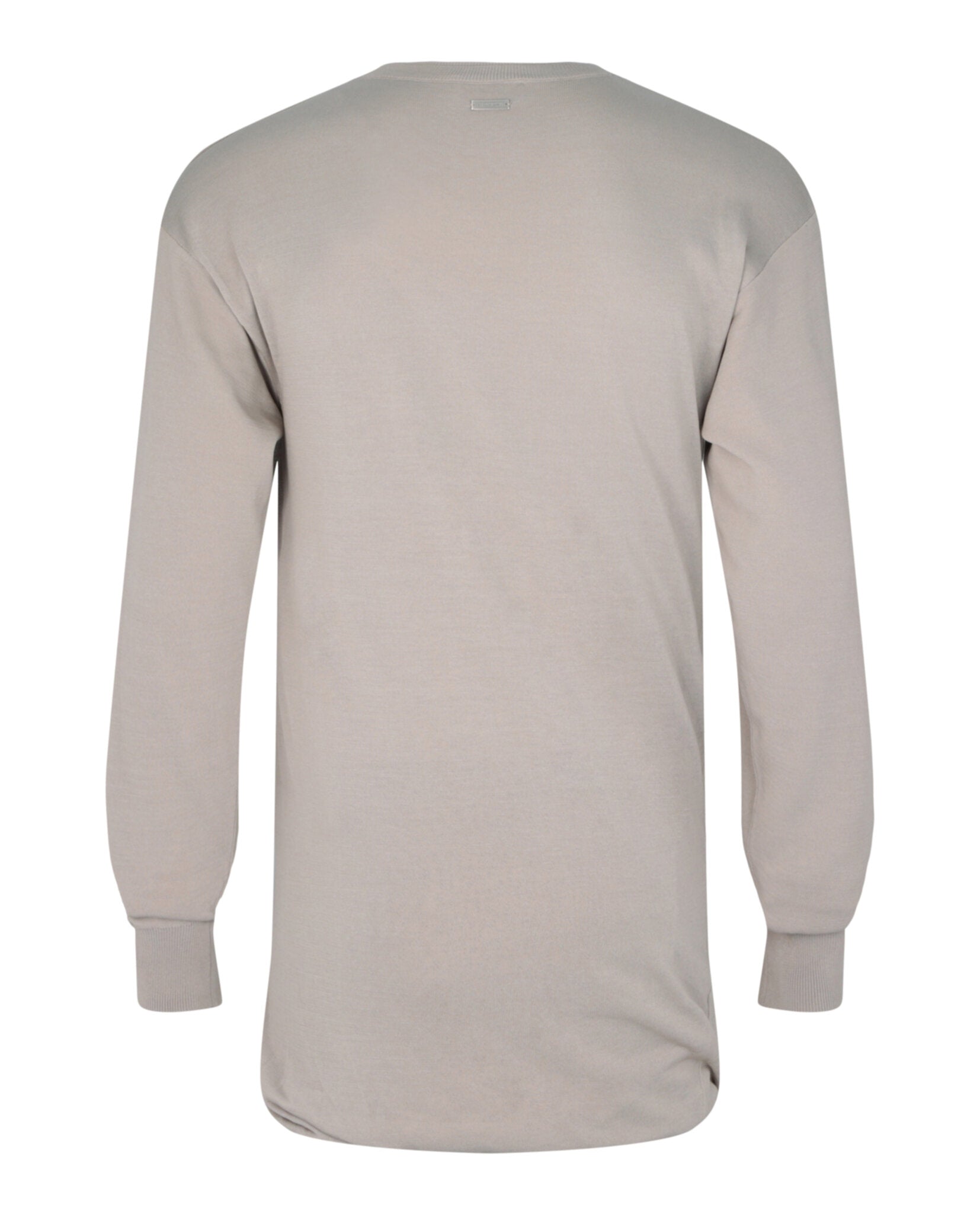 Gathered Hem Long Sleeve  Long Sleeve Shirt