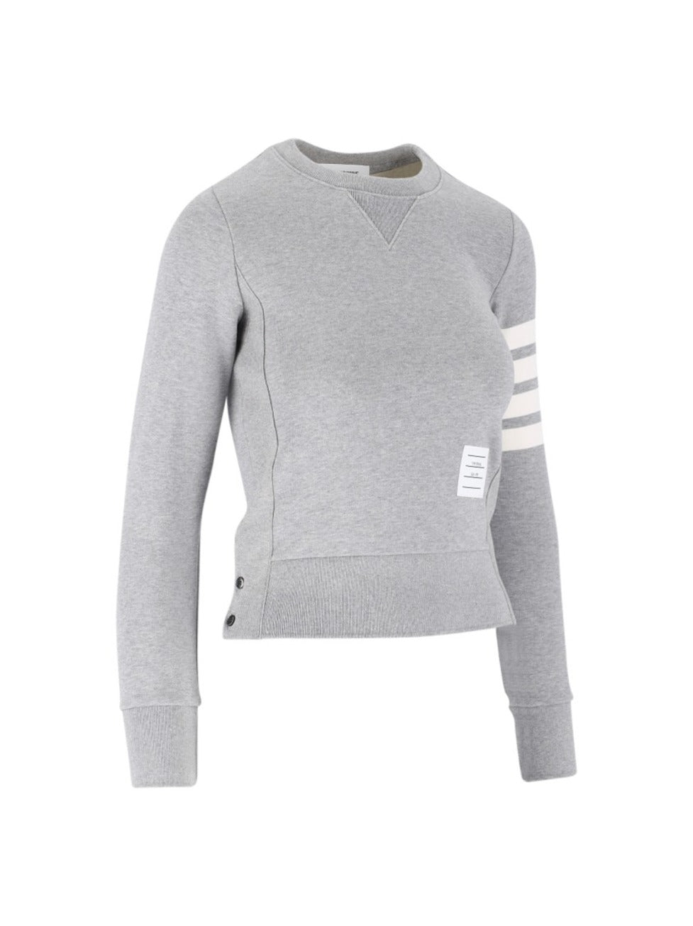 4-Bar' Crewneck Sweatshirt – Grey