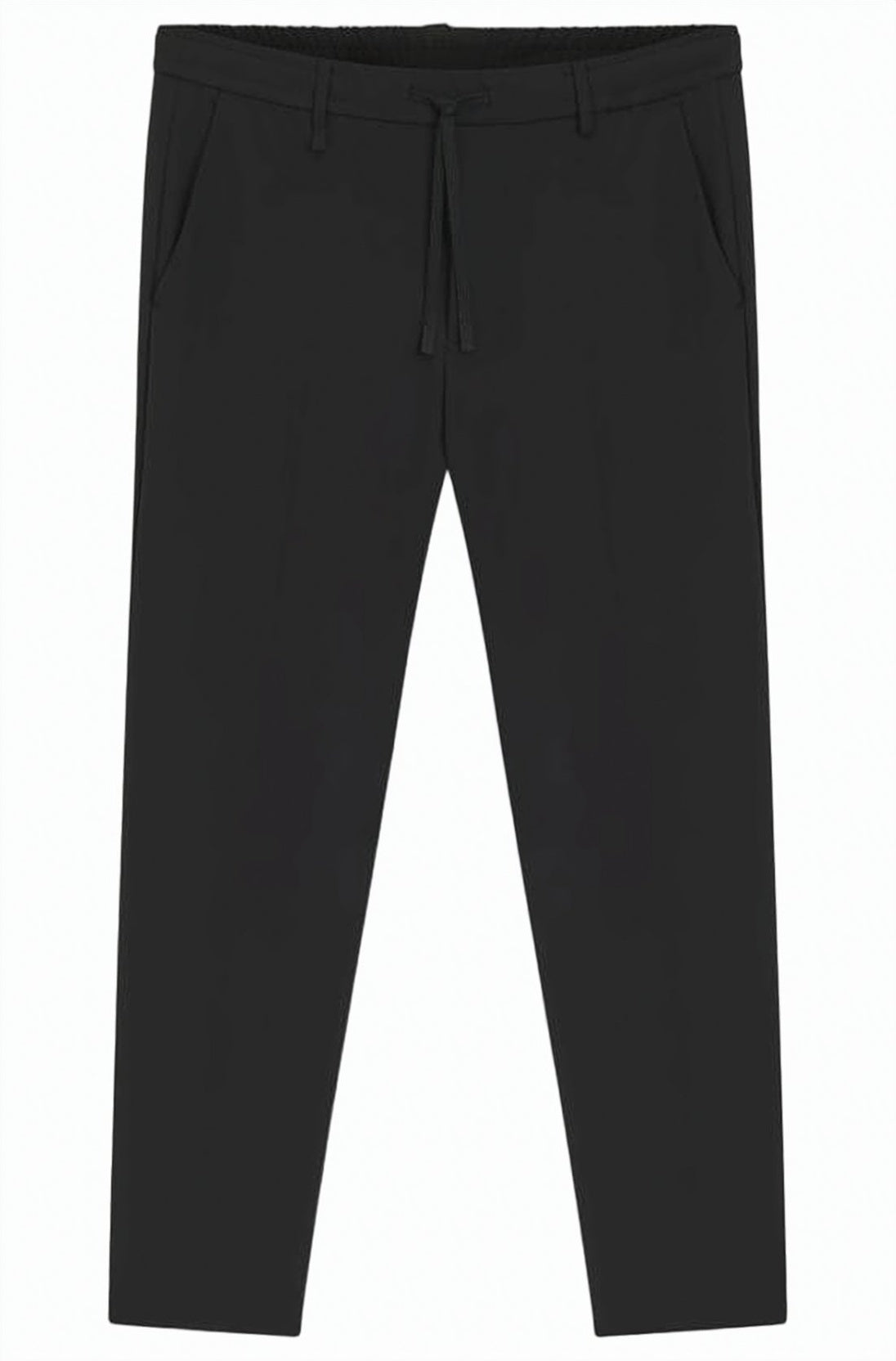 Streamlined Jogger Pants with Drawstring Waistband