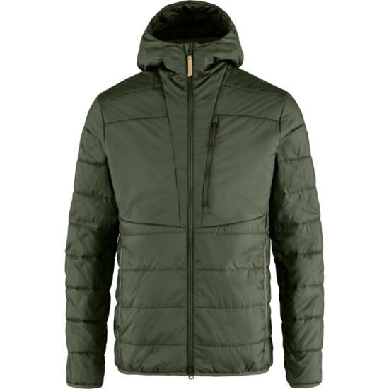 Quilted Padded Jacket with High Collar