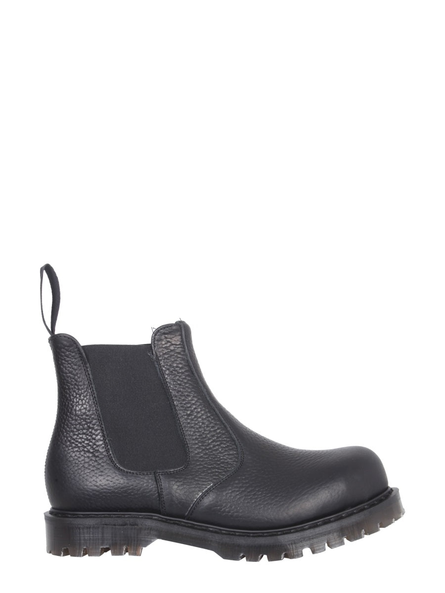 Ankle-High Leather Boots