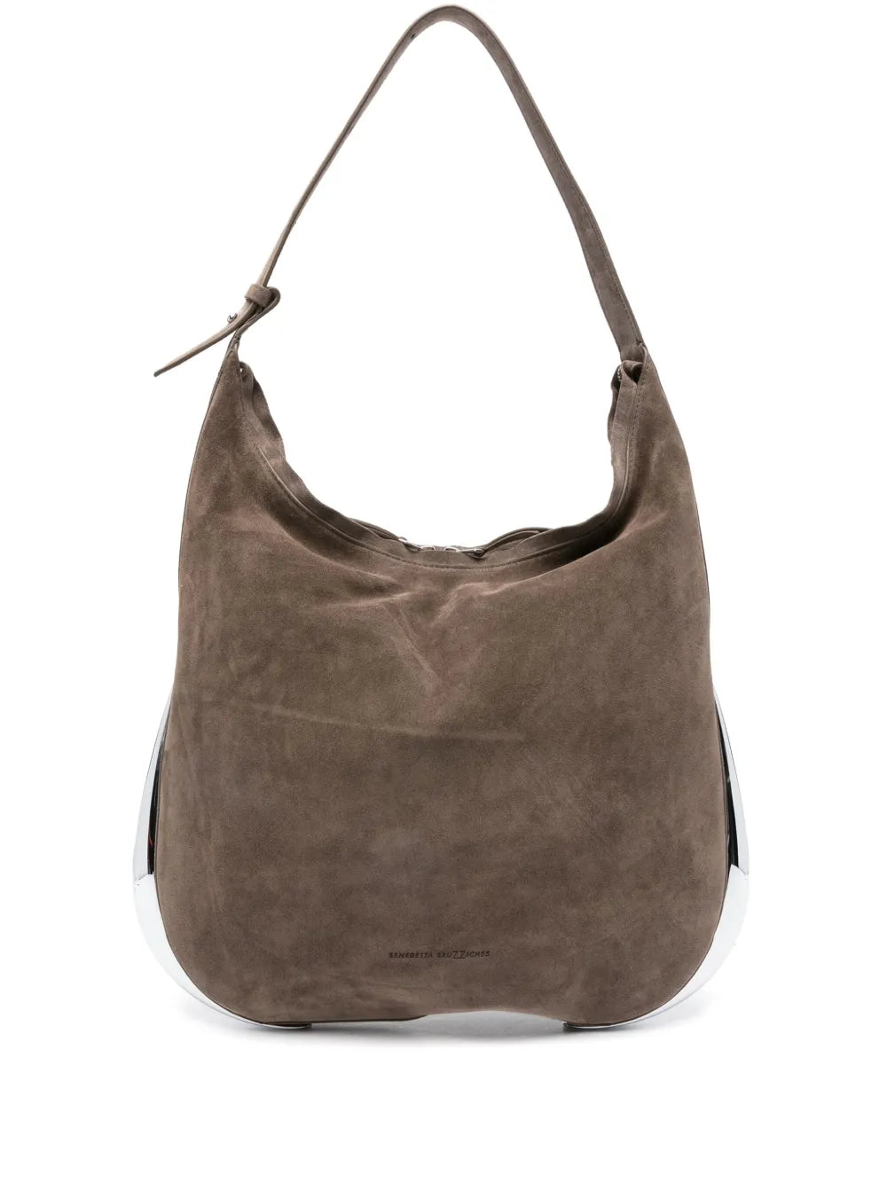 Structured Handbag With Top Handle And Detachable Strap