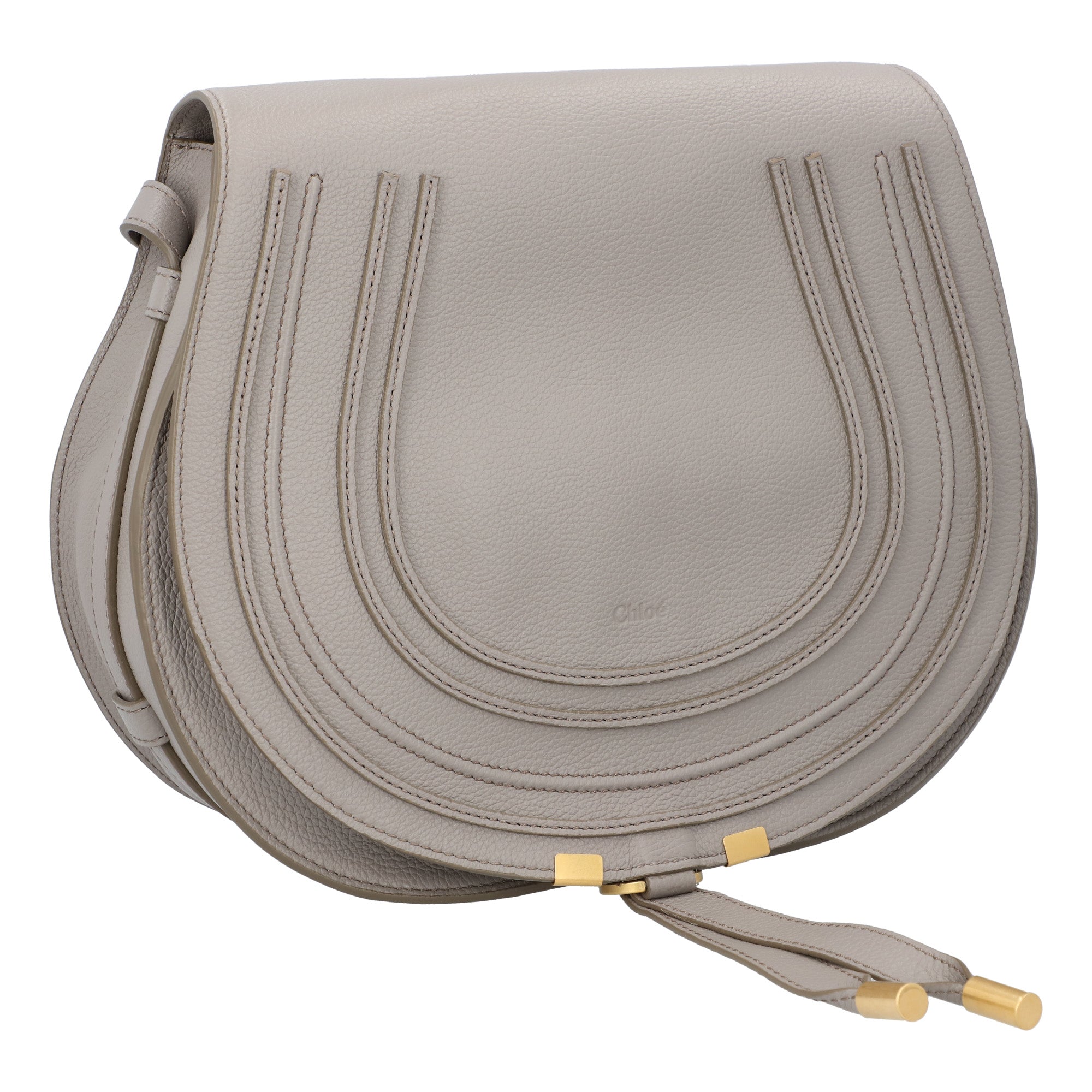 Marcie Medium Saddle Bag Grey