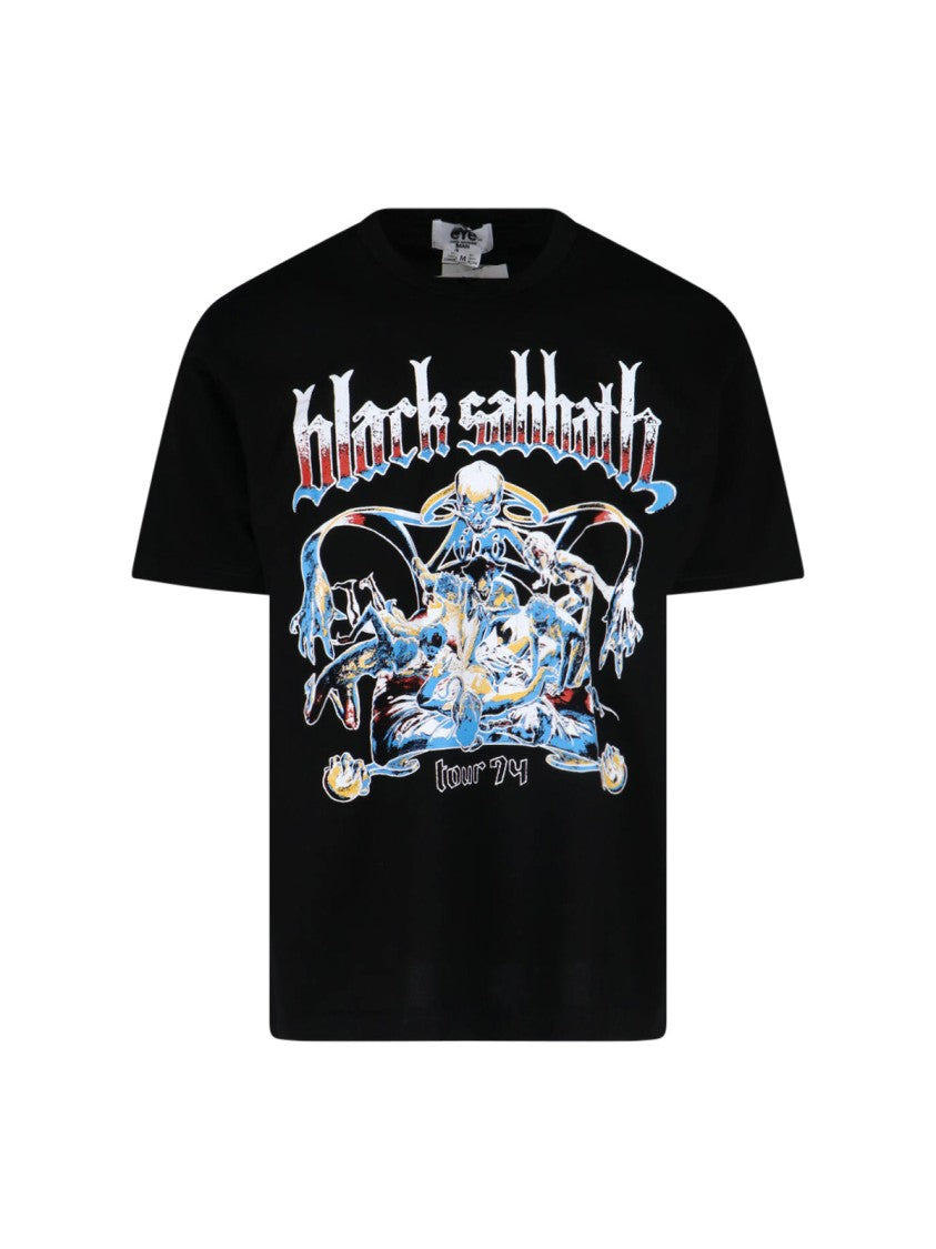 Black Sabbath' Graphic T-Shirt – Black