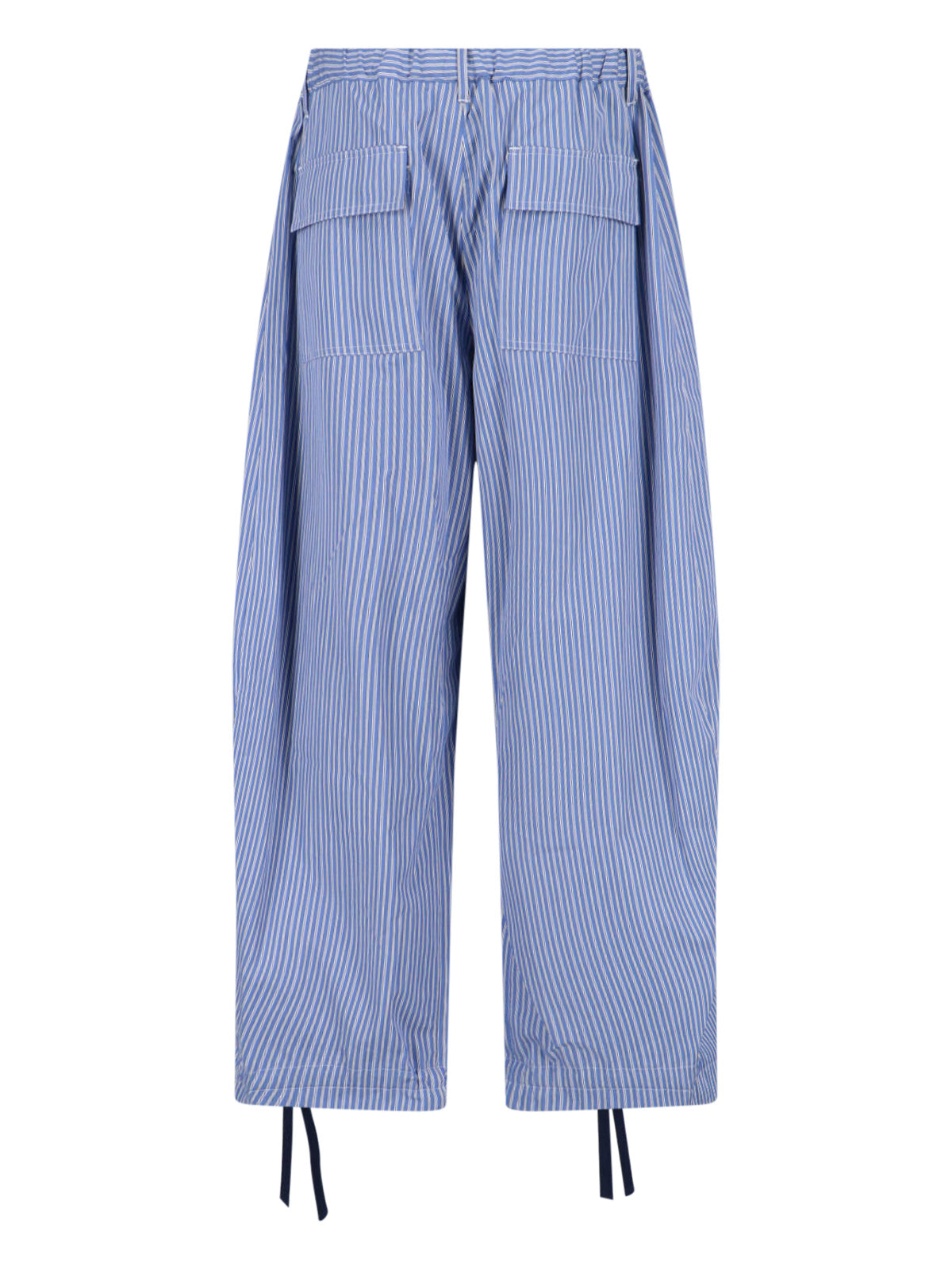 Tailored Fit Trousers With Straight Leg And Structured Waistband