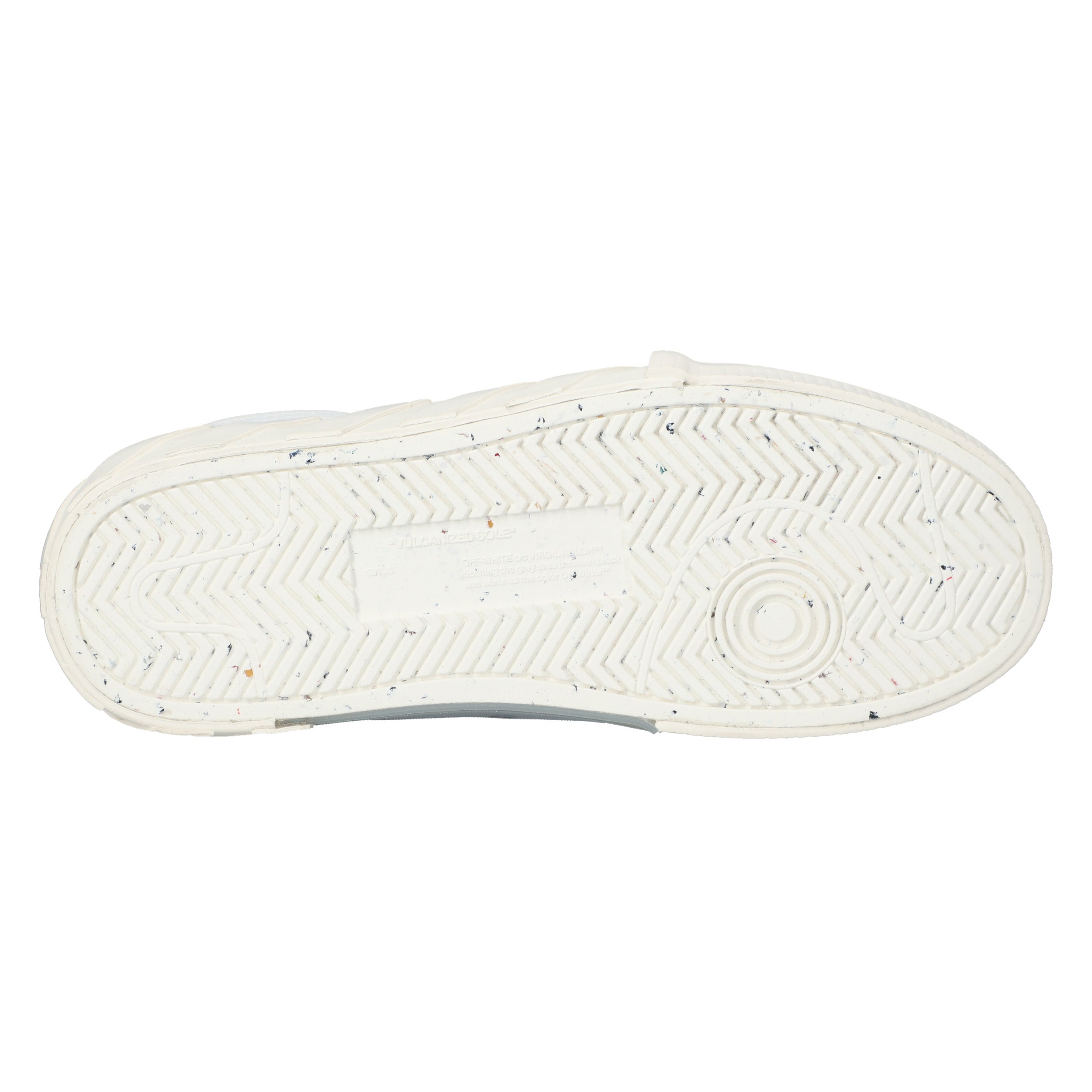 White Fashion' Vulcanized Low-Top Sneakers