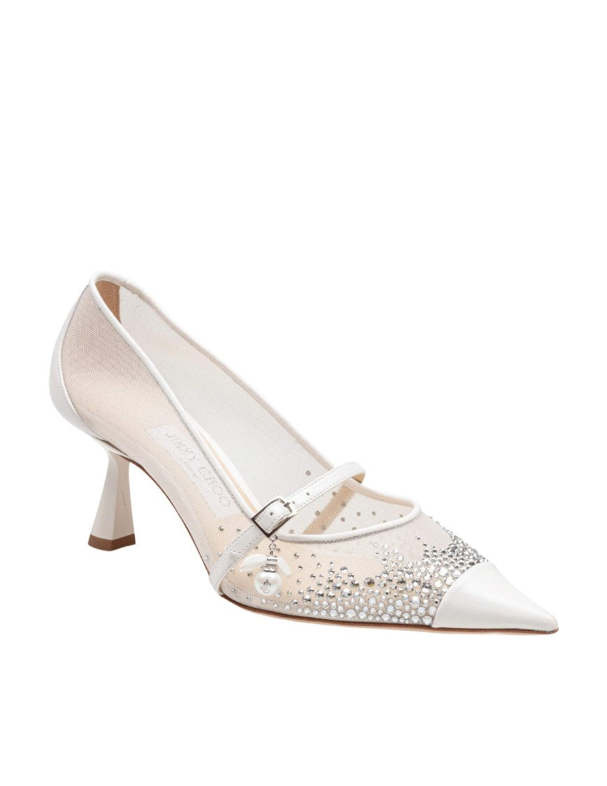 Aren 65 Tkw Mesh And Leather Pumps