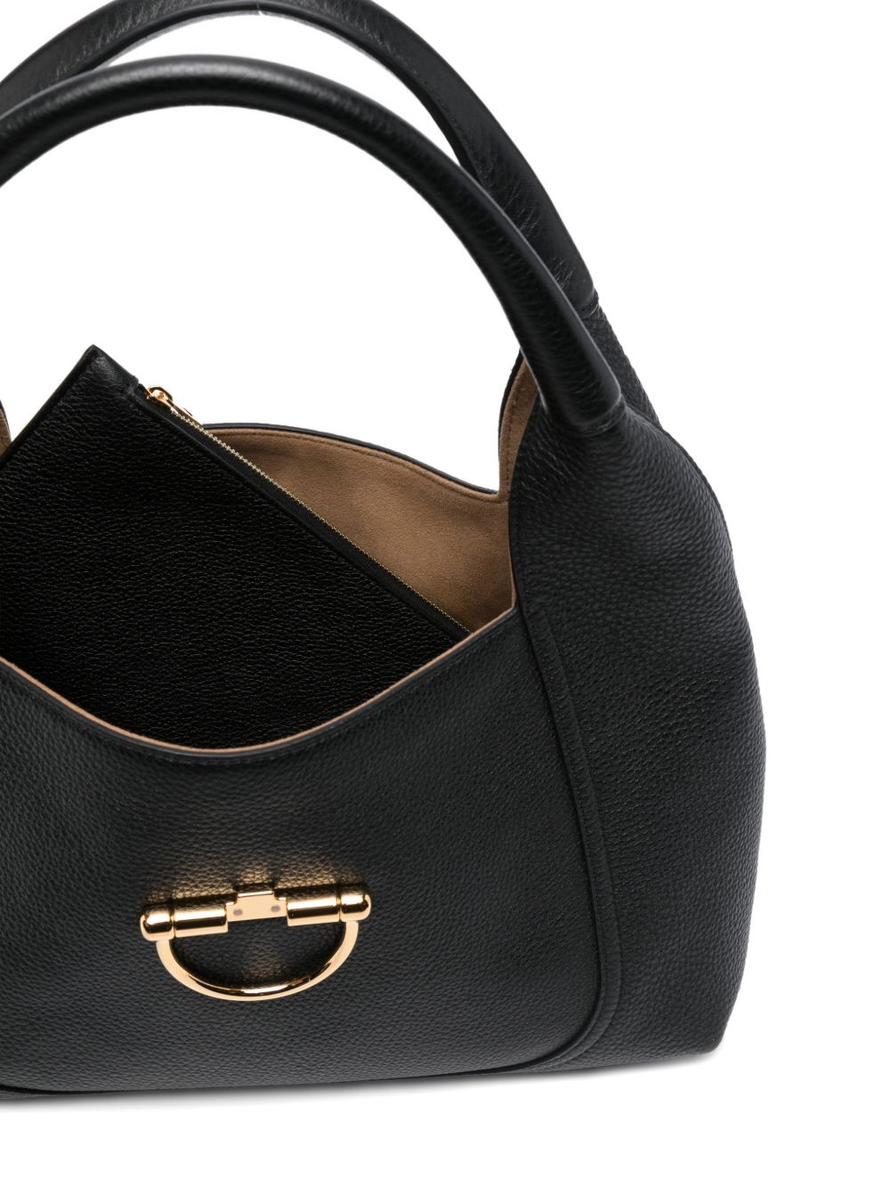 Structured Calfskin Handbag