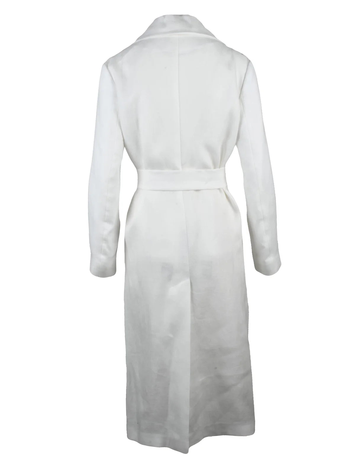 White Linen Duster Coat