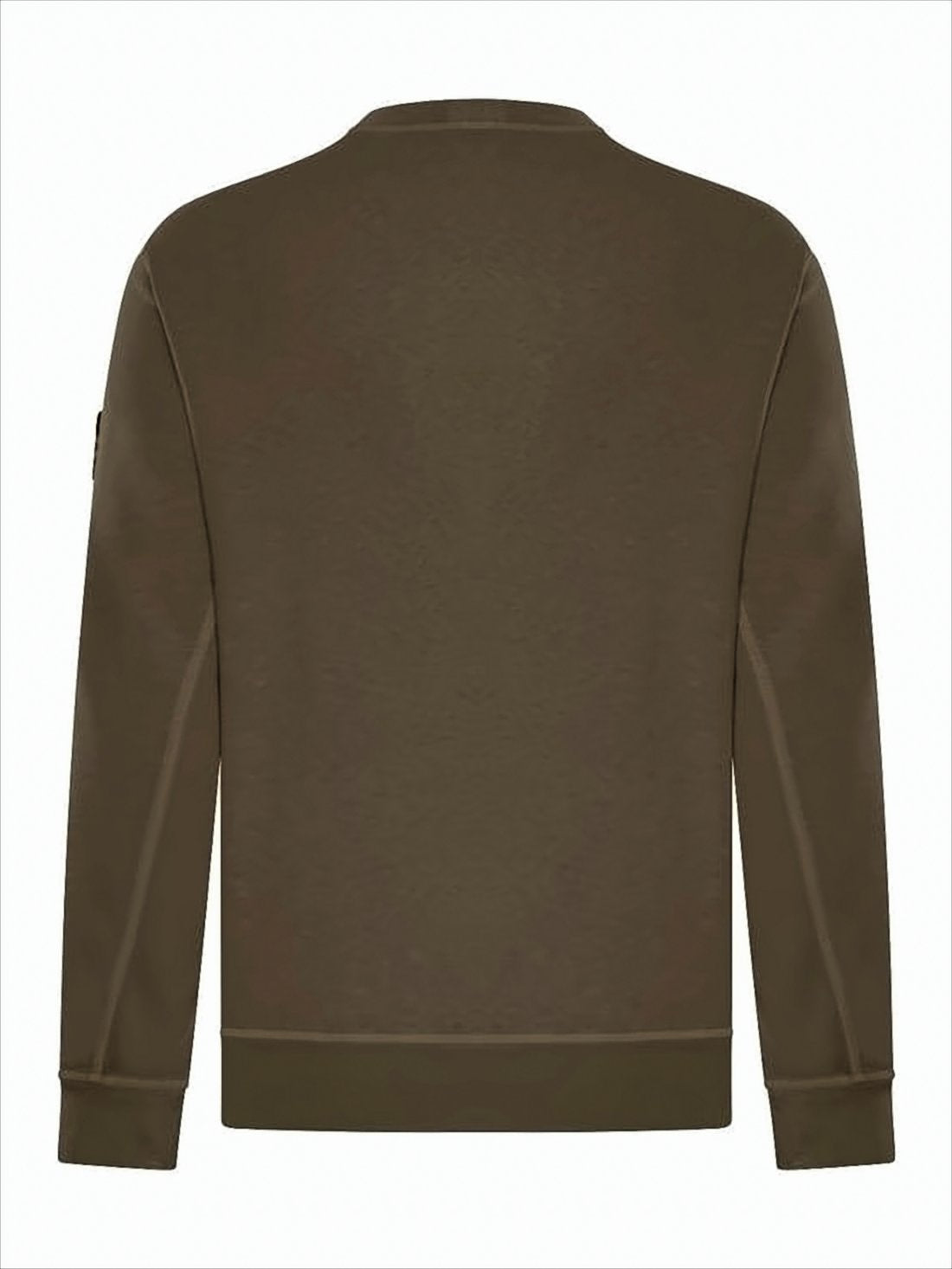 Long-Sleeve Crewneck T-Shirt with Minimalist Design
