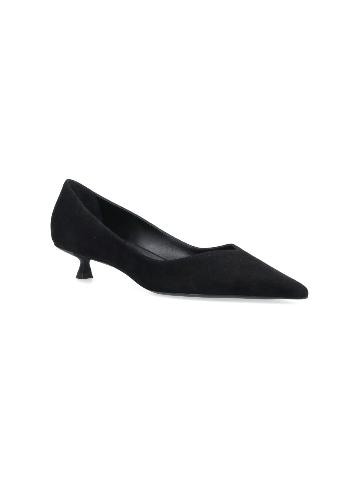 Black Eva 35 Goat Leather Pumps