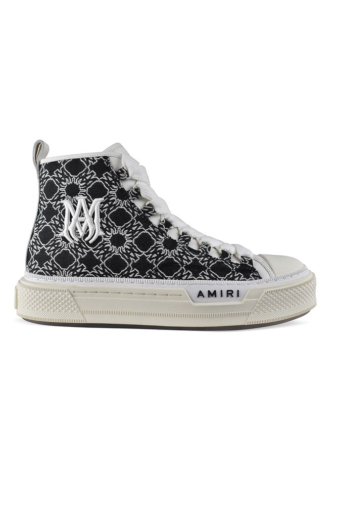 Black Canvas Sneakers Ankle Boots