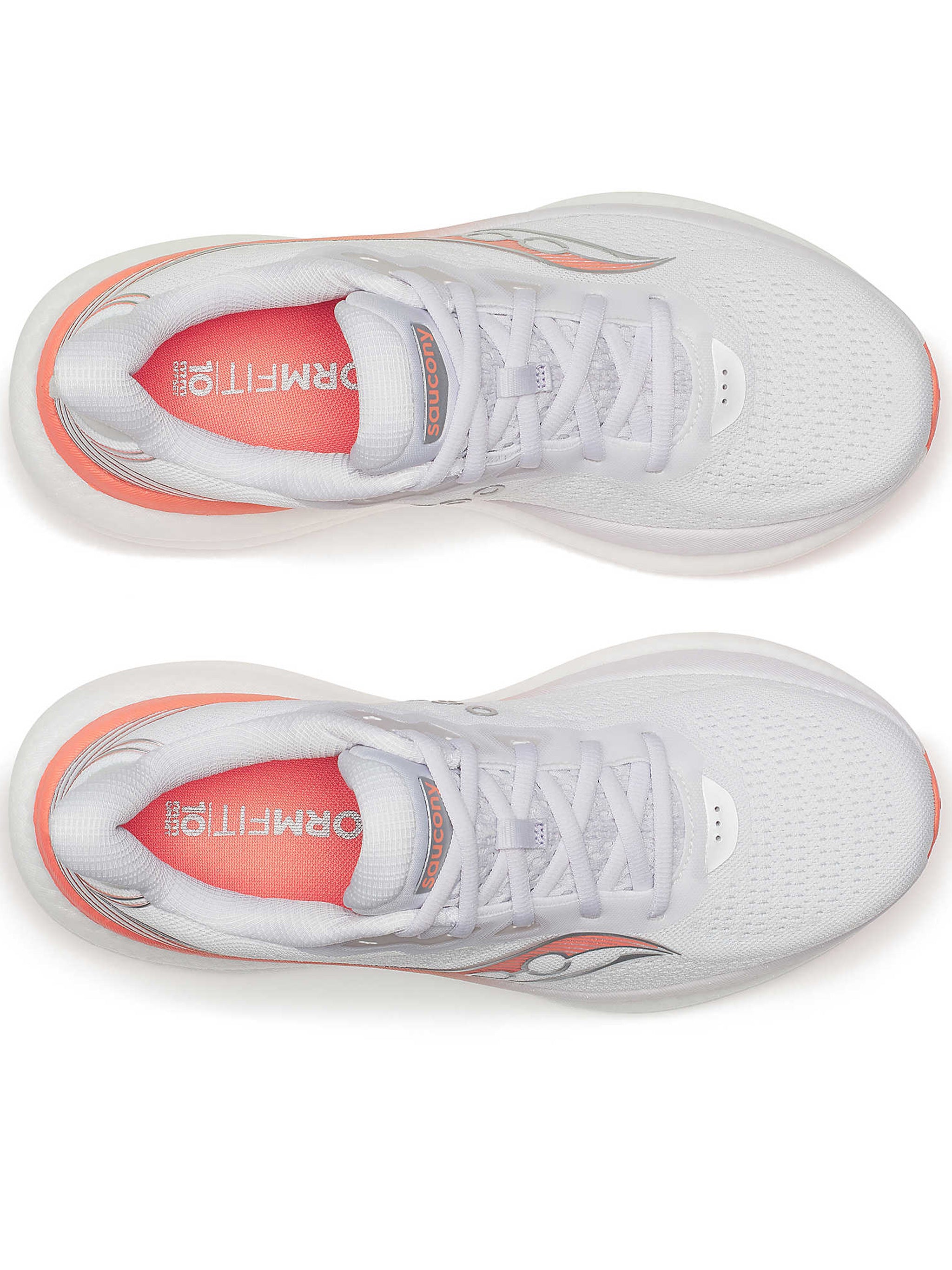 Ventilated Running Shoes with Cushioned Midsole and Reflective Accents