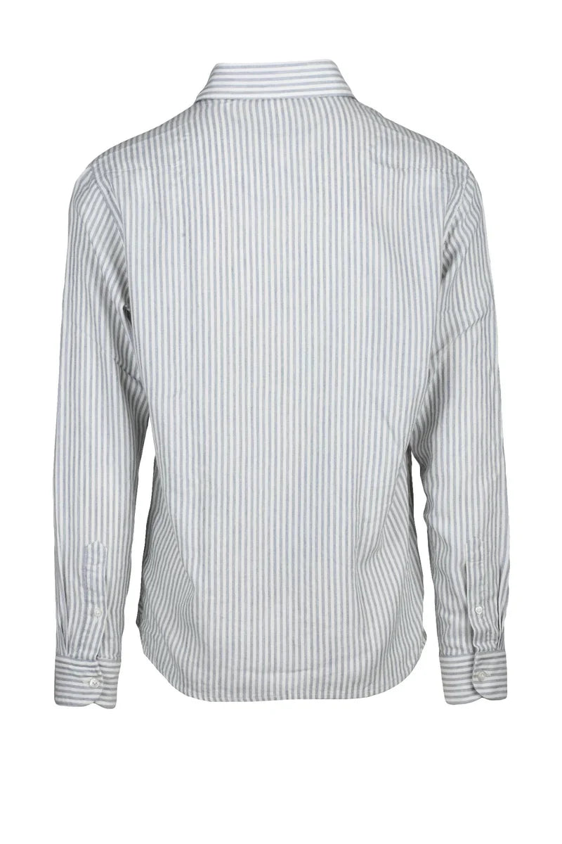Silvery Men's Shirt - Grey/Beige