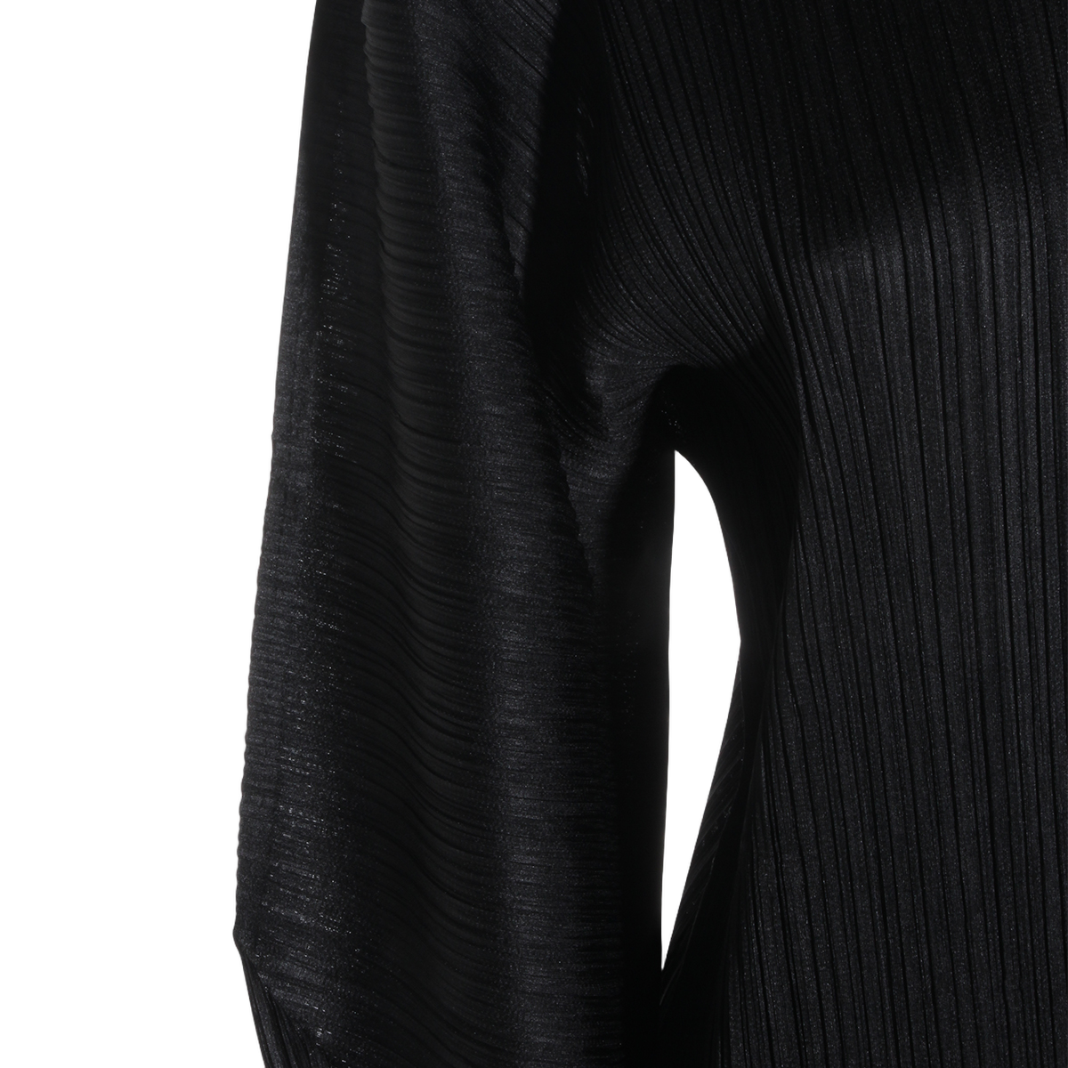 Body-Skimming Midi Dress with Pleated Fabric