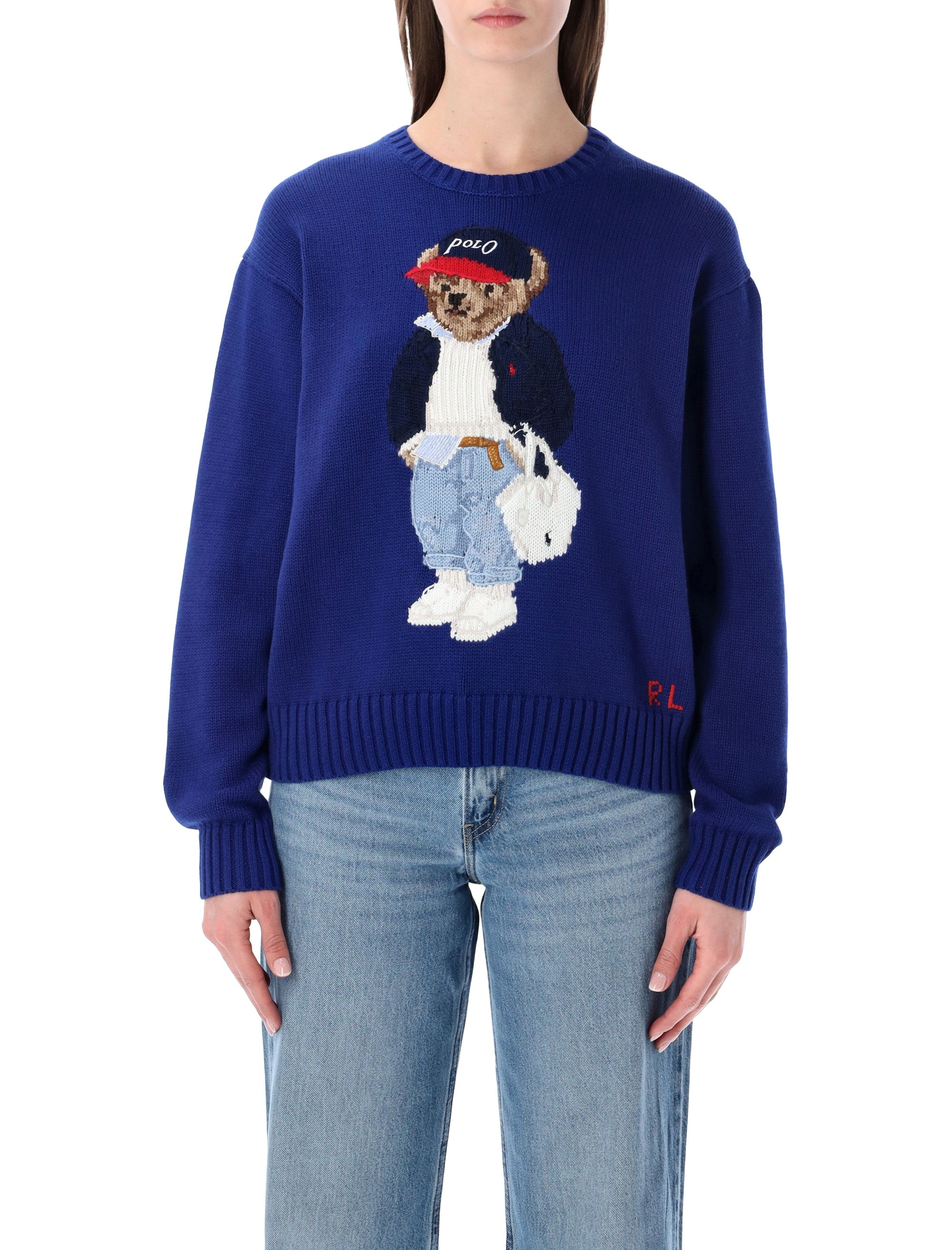 Polo  Cotton Polo Bear Jumper