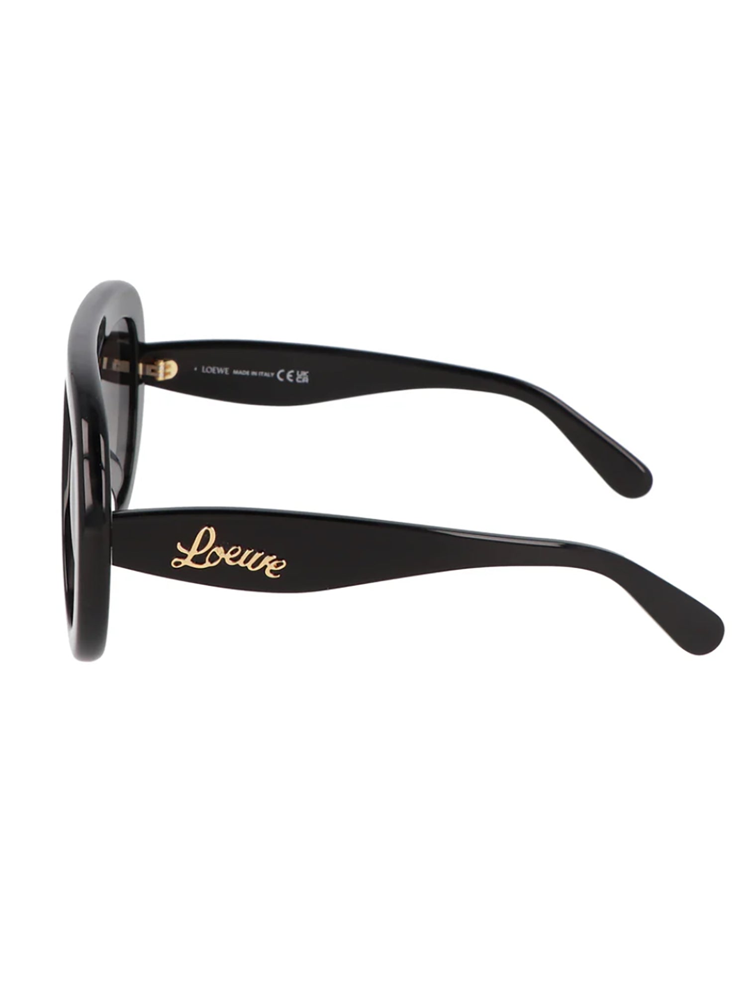 Oversized Black Sunglasses