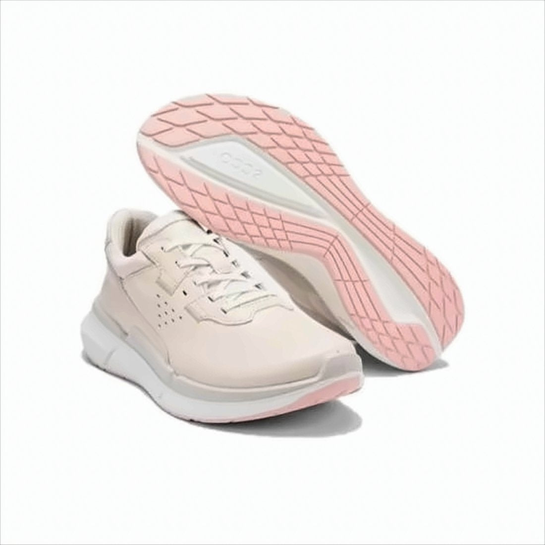 Smooth Leather Sneakers with Elevated Sole