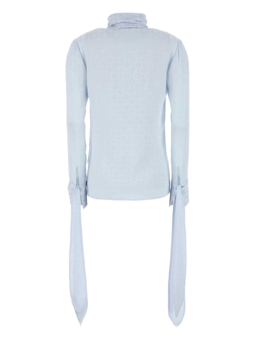 Light Blue Long-Sleeved Top