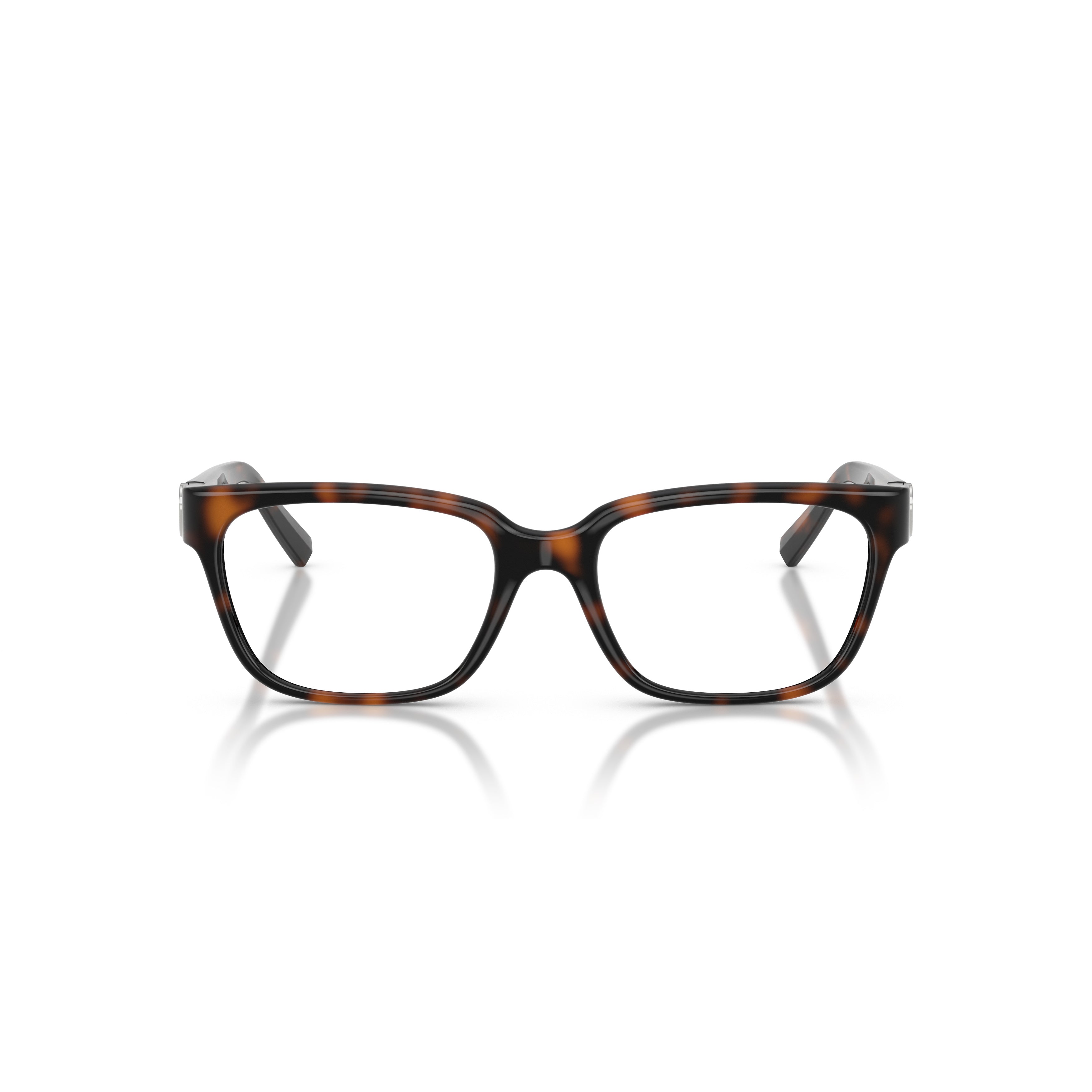 0tf2286d Rectangular Tortoiseshell Eyeglasses