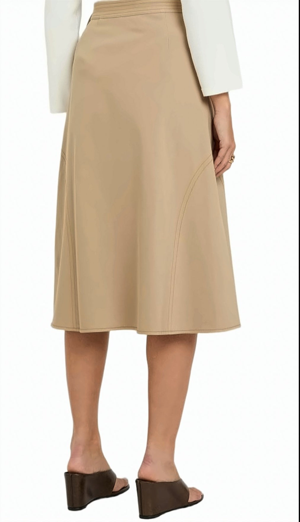 Mmlrane Flared Skirt with Elasticated Waist