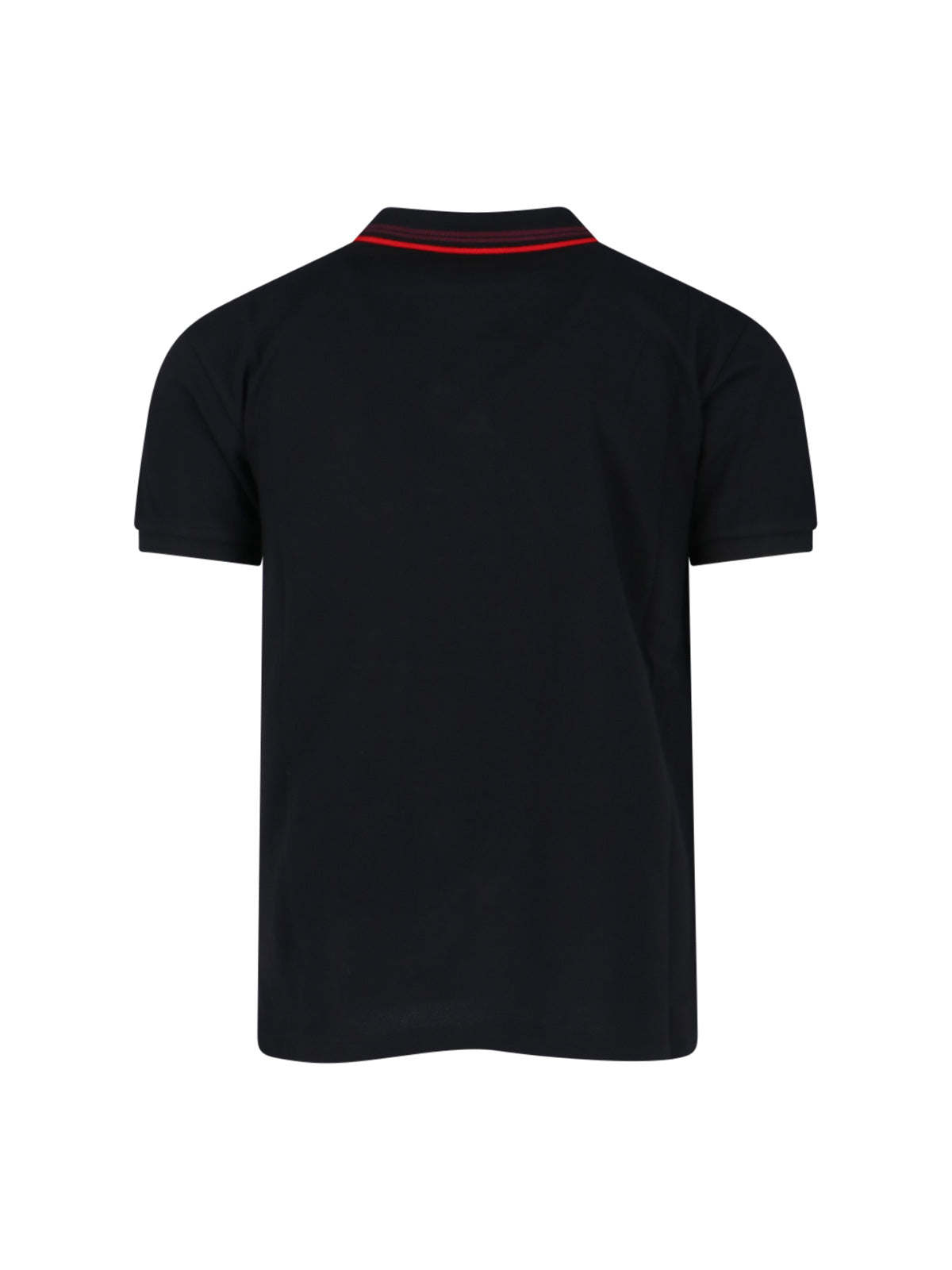 'Orb' Polo – White & Red