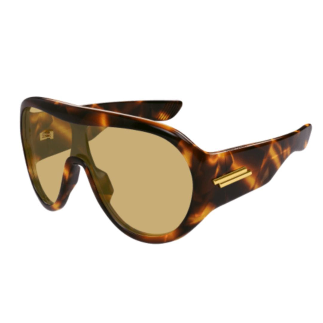Bv1345S Tortoiseshell Acetate Oversized Shield Sunglasses