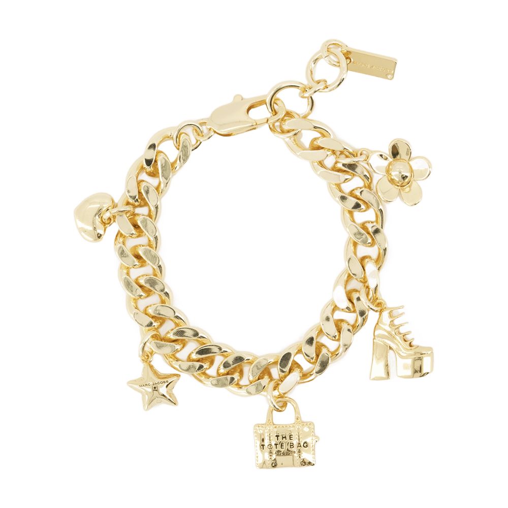 Mini Icon Charm Bracelet - Metal - Gold