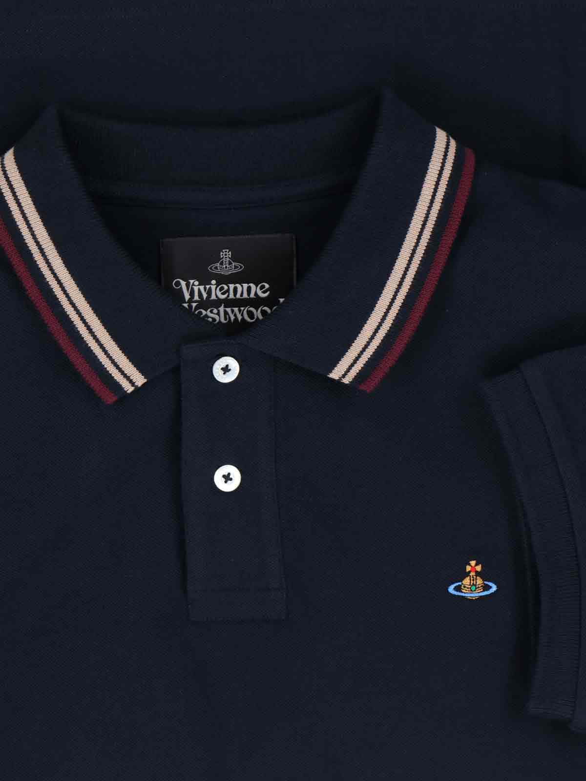Koszulka polo „Orb” – Ciemnoniebieska