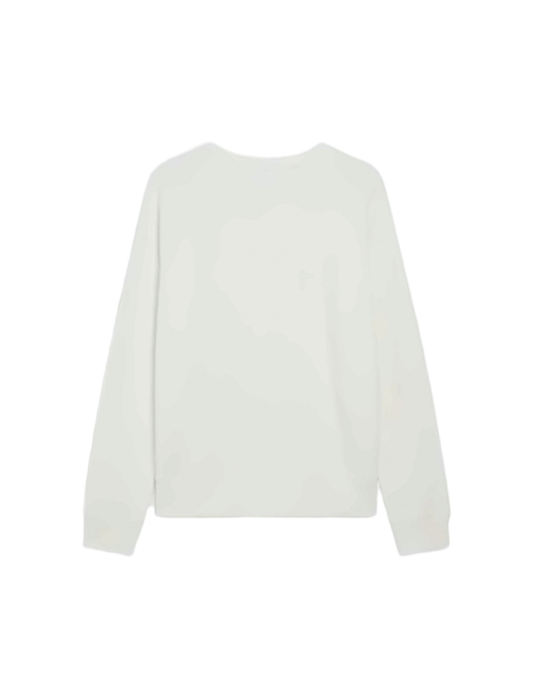 Minimalist Long-Sleeve White T-Shirt