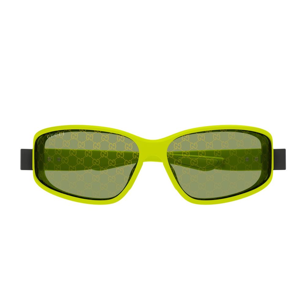Gg2011S Institutional Logo Line Sporty Rectangular Sunglasses