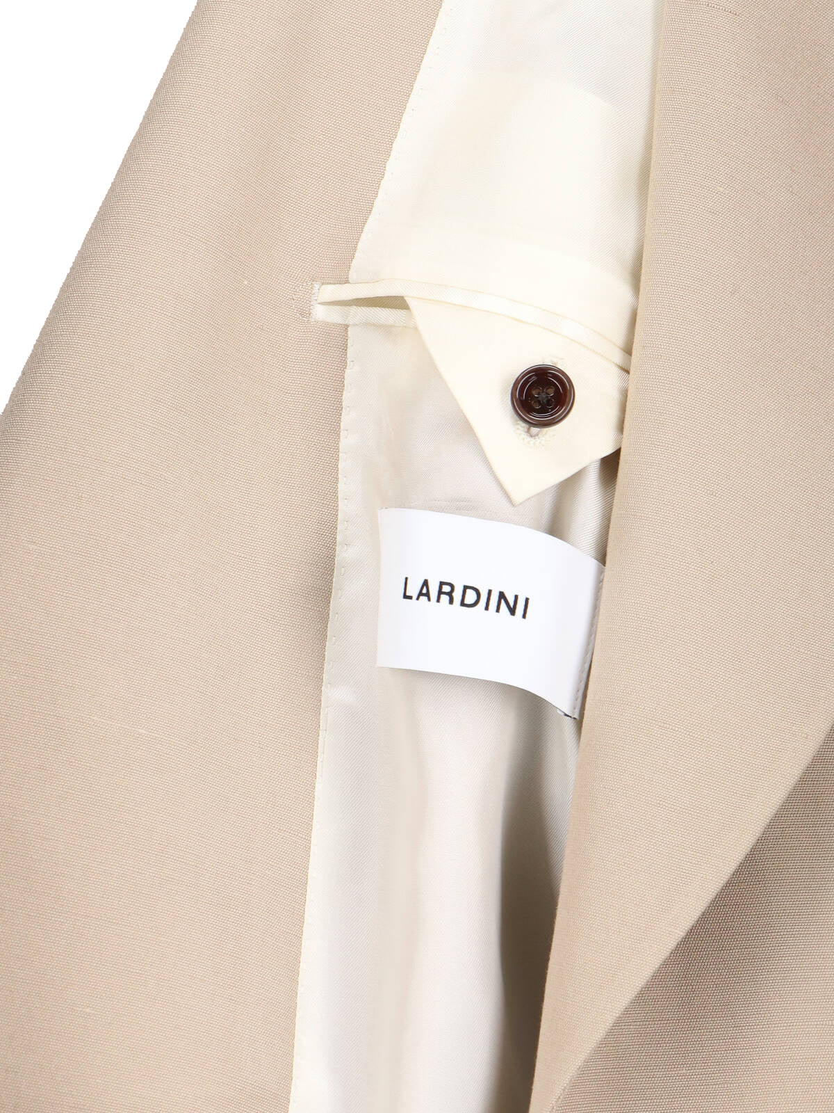 Single-Breasted Blazer – Beige