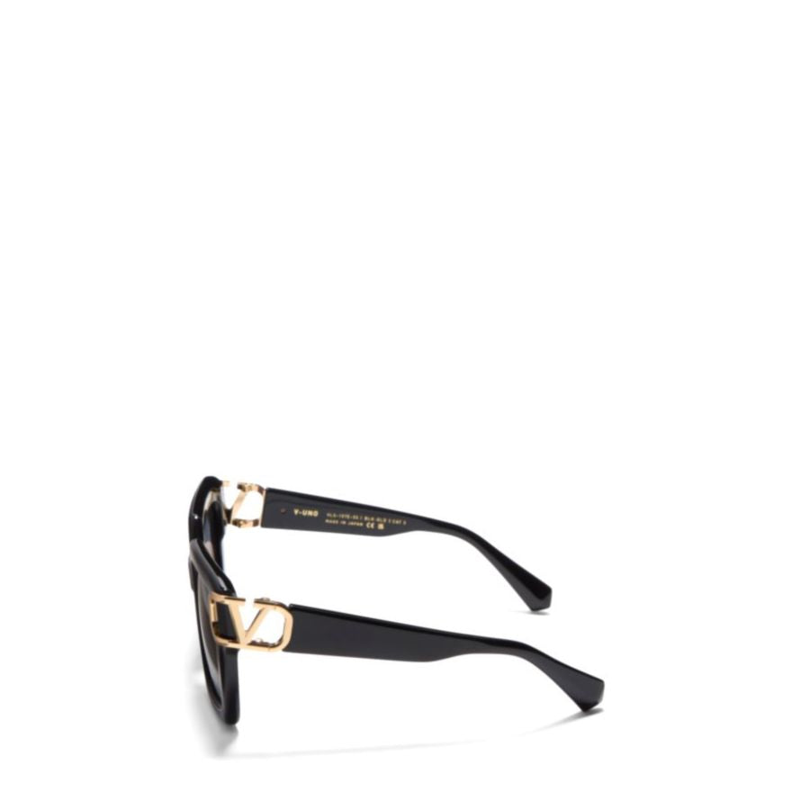 V - Uno Bold Oversized Square Frame Sunglasses