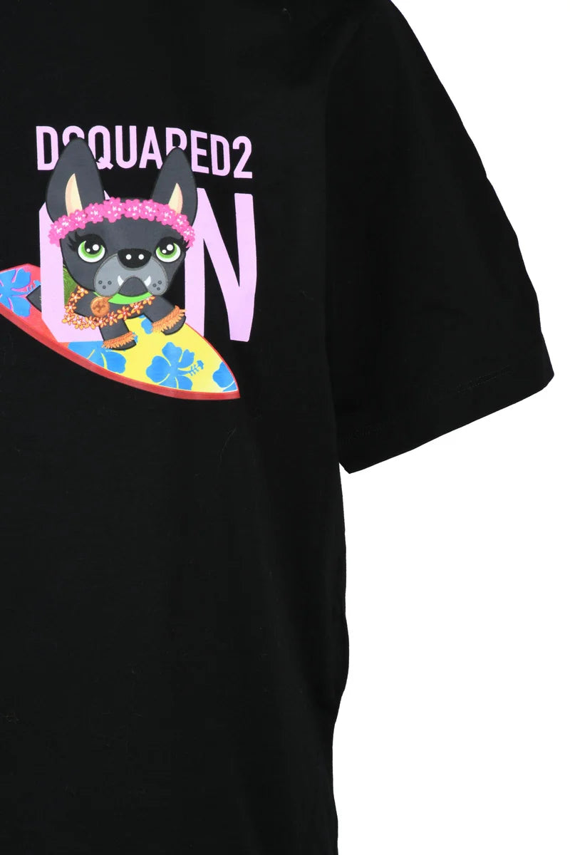 Cotton T-shirt - Black