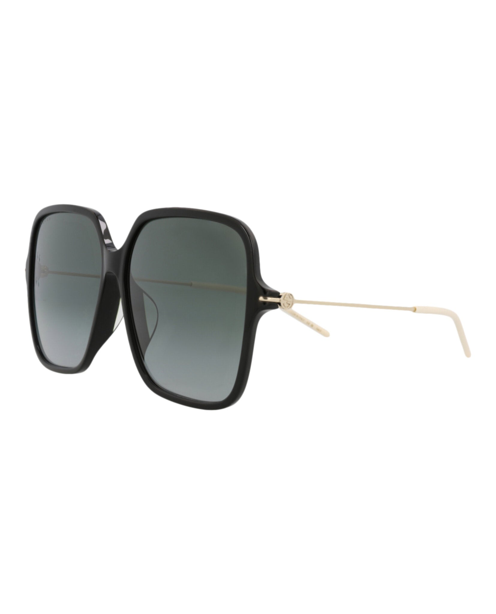 Square-Frame Recycled Acetate Sunglasses