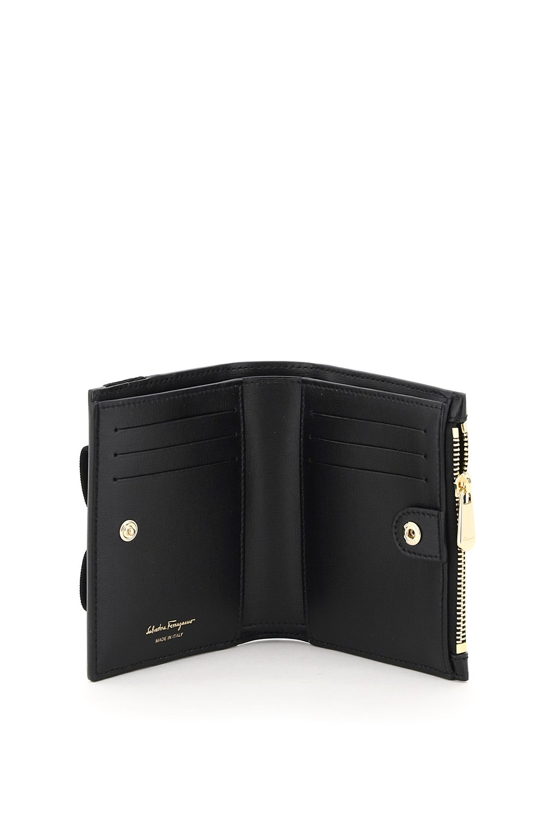 Compact Calf Leather Wallet