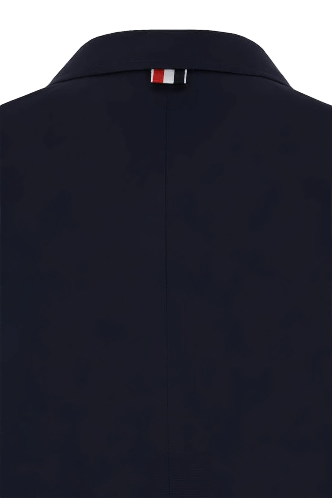 Tailored Single-Breasted Jacket with Gold Buttons
