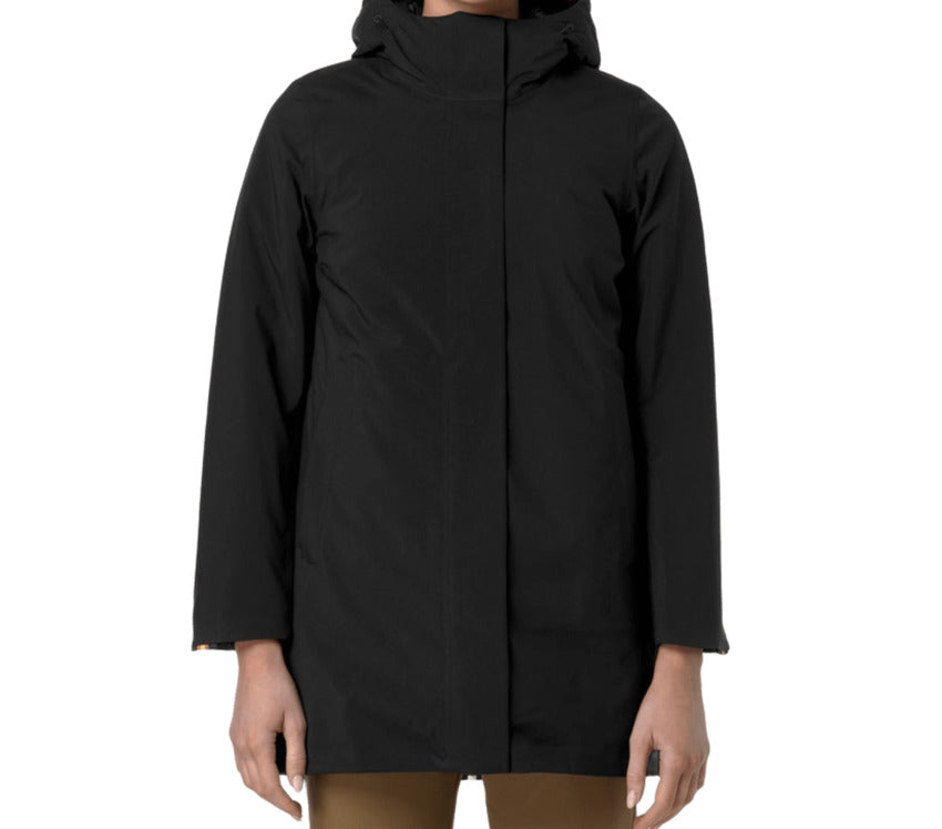 Trapeze Silhouette Black Jacket