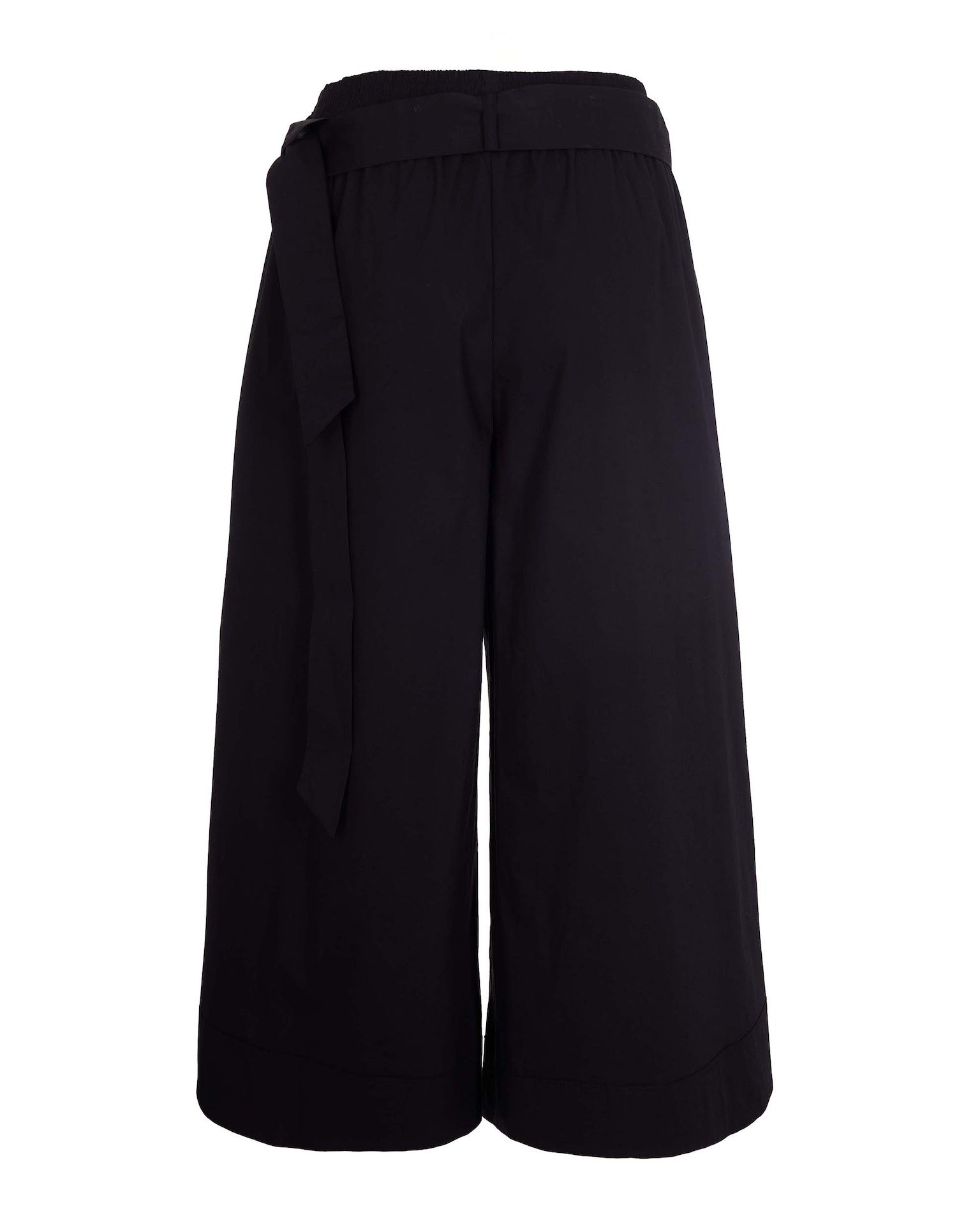 Bermuda Shorts with Gathered Waistband