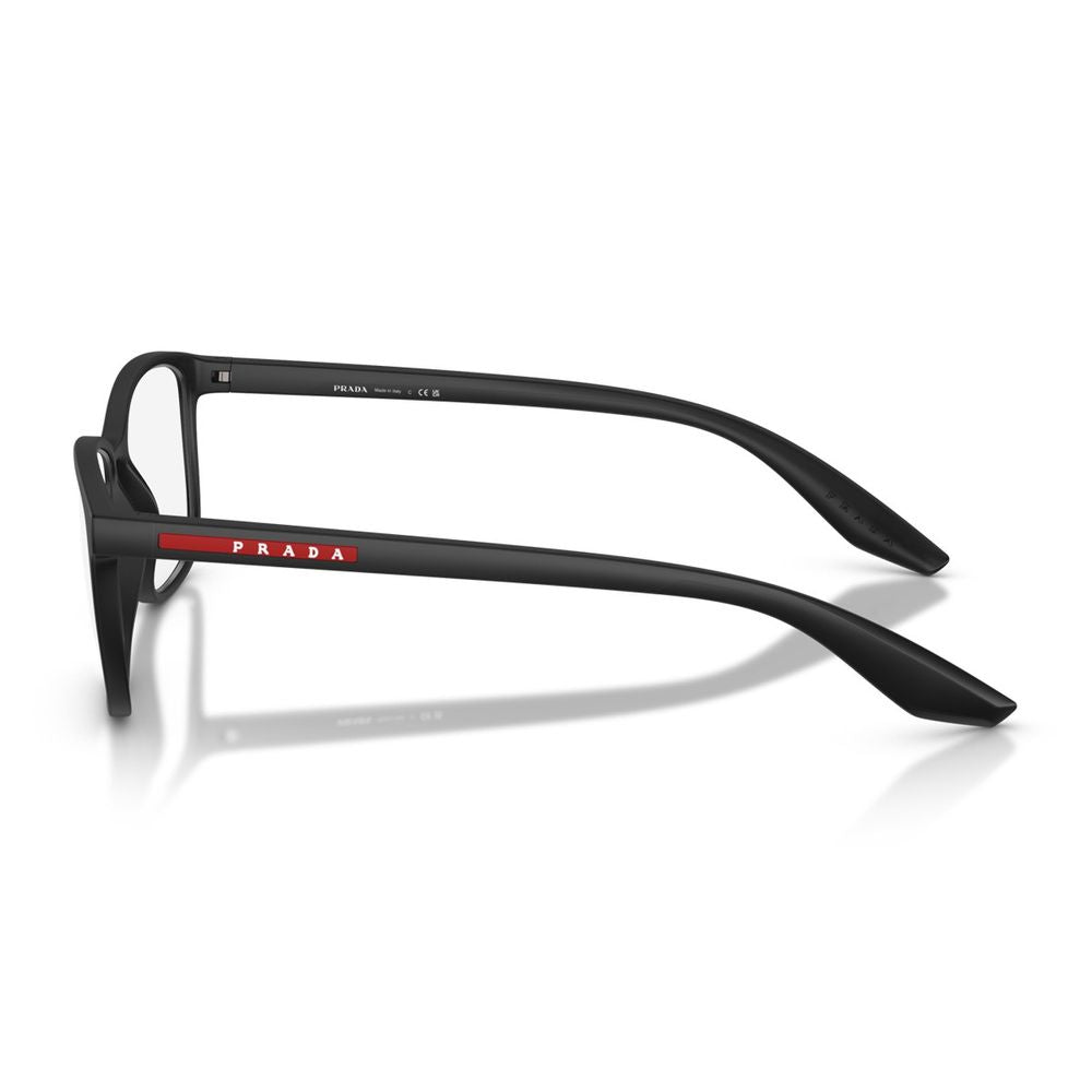 Ps 07Rv Matte Black Rectangular Sunglasses