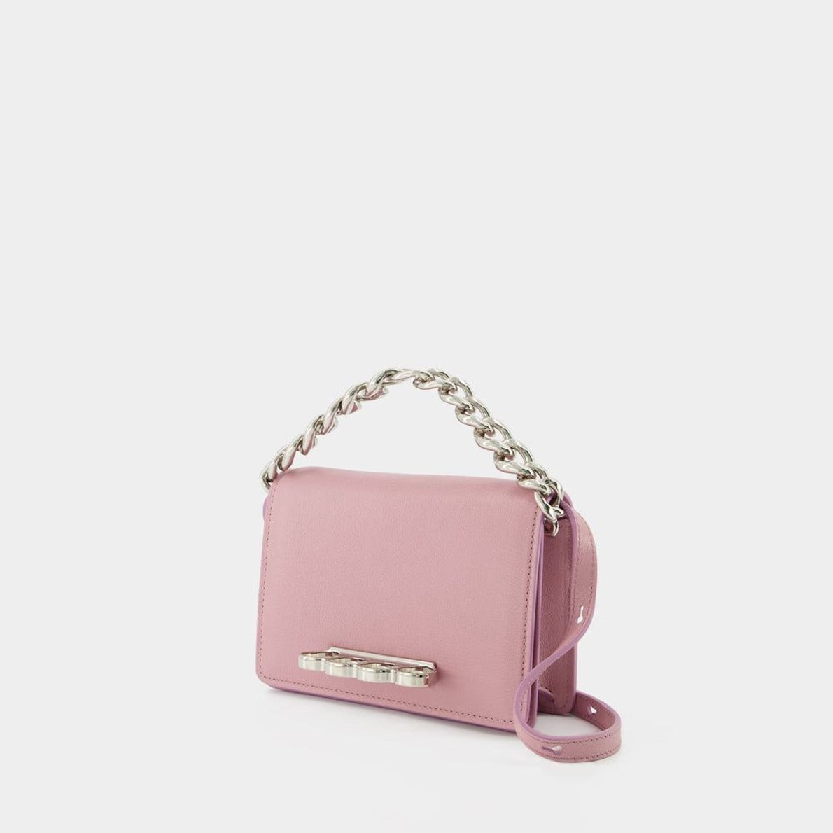 Four Ring Mini Bag  - Pink Antique - Leather